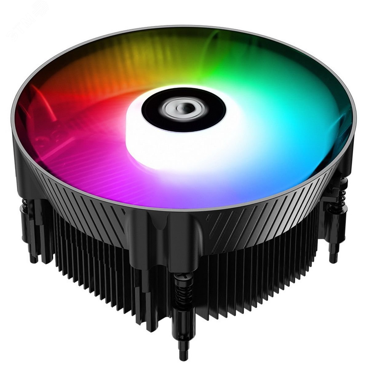 Изображение товара Вентилятор для процессора DK-07i_RAINBOW, 120х120 мм, RGB подсветка, TDP 100 Вт, 1800 об/мин, 26 дБ (шт)