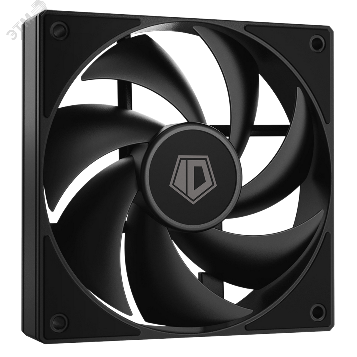 Изображение товара Вентилятор в корпус AF-125-K, 120х120х25 мм, PWM, 2000 об/мин, 29 дБ, черный (шт)