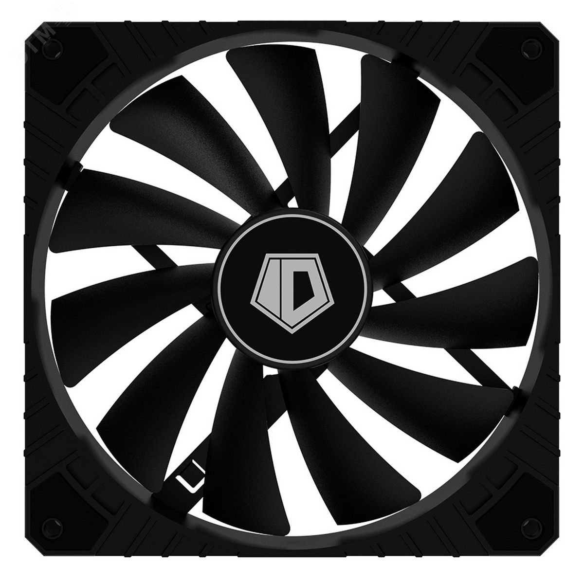 Изображение товара Вентилятор в корпус WF-14025-XT Black blade, 140х25 мм, PWM,1800 об/мин, 35 дБ, черный (шт)