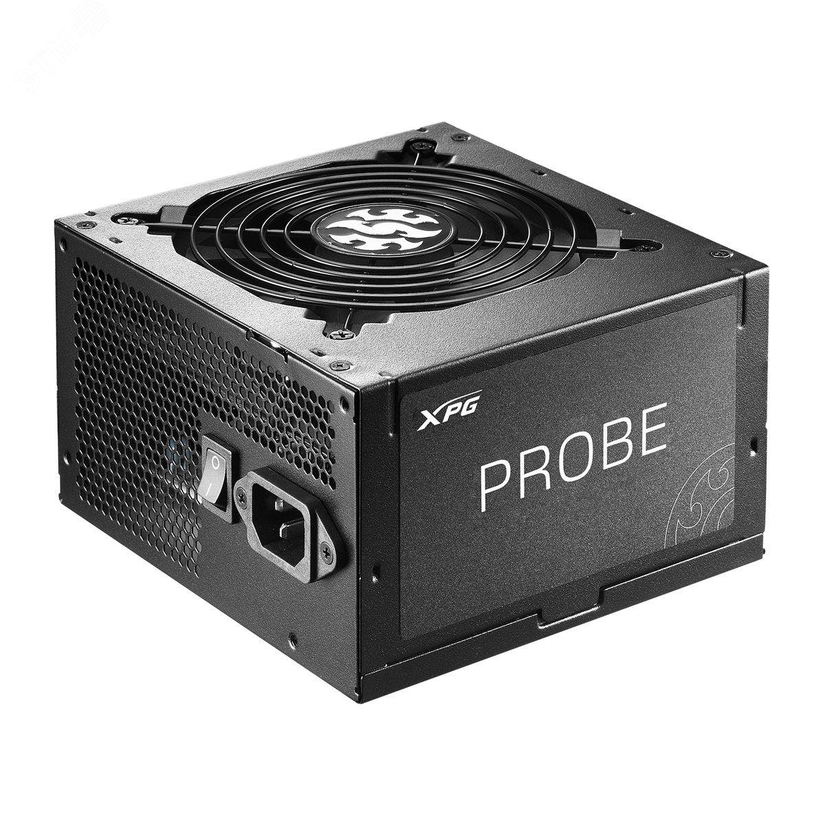 Изображение товара Блок питания ПК PROBE, ATX, 600 Вт, 80PLUS Bronze (шт)