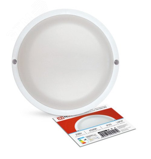 Изображение товара Светильник светодиодный герметичный СПП 2065-КРУГ 20Вт 6500К