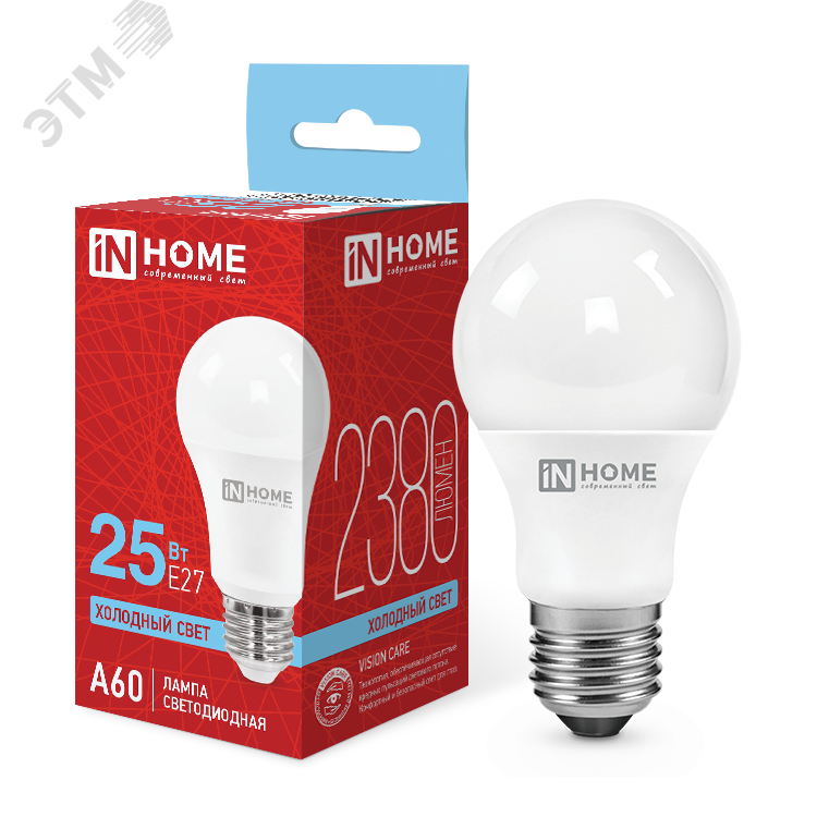 Изображение товара Светодиодная лампа NEПOX LED-A60-VC 25Вт 230В 6500К