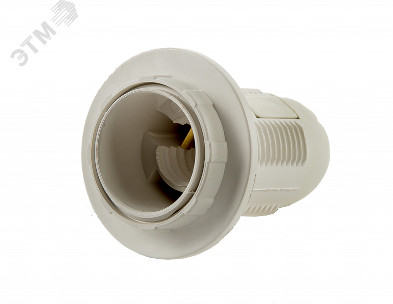 Изображение товара Патрон Е14-ППК пластиковый с прижимным кольцом IN HOME (шт)