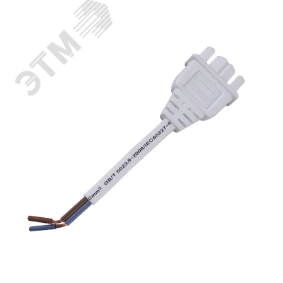 Изображение товара Шнур питания шинопровода TOP-LINE IN HOME белый 1 шт для освещения