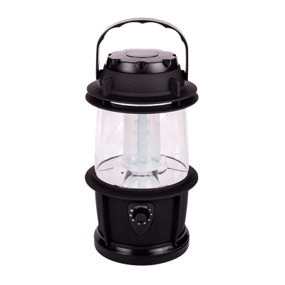 Фонарь кемпинговый СL 04B 3W 20LED 200Lm 3xD ЧЕРНЫЙ IN HOME