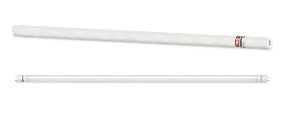 Лампа светодиодная LED-T8-М-PRO 30Вт 230В G13 4000К 3000Лм 1200мм матовая IN HOME