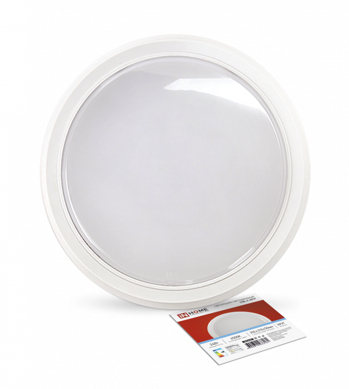 Светильник светодиодный СПБ-2-КРУГ 24 Вт 4000К 1700Лм 310 мм белый IN HOME