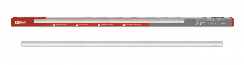Светильник светодиодный СПБ-Т5-PRO 20Вт 230B 4000К 2000Лм 900мм IN HOME
