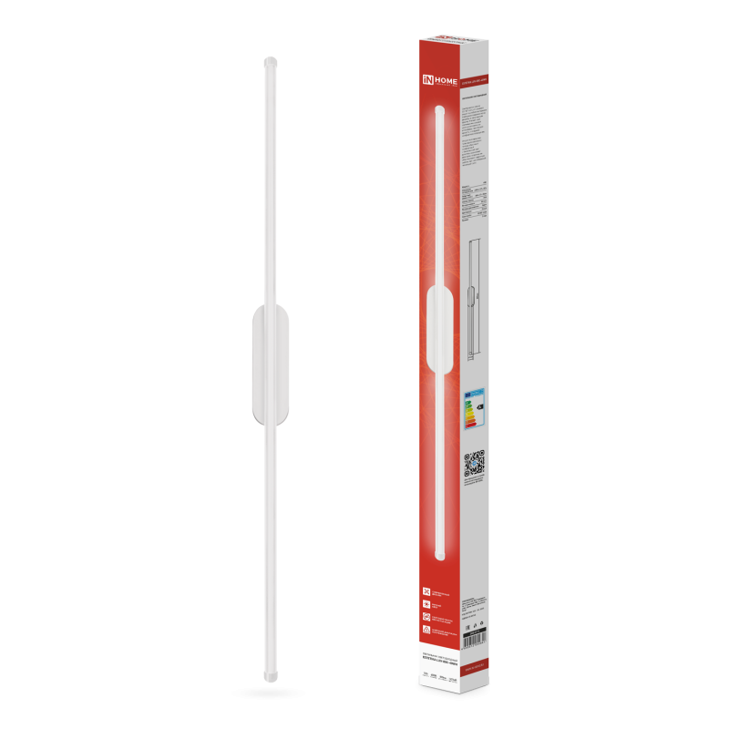 Светильник светодиодный ESTETIKA LUV-80C-40WH 15Вт 230В 4000K 1050Лм 800х50x25 белый IN HOME