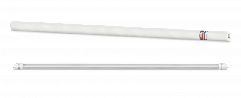 Лампа светодиодная LEDT8ПPRO 20Вт 230В G13 4000К 2000Лм 1200мм прозрачная