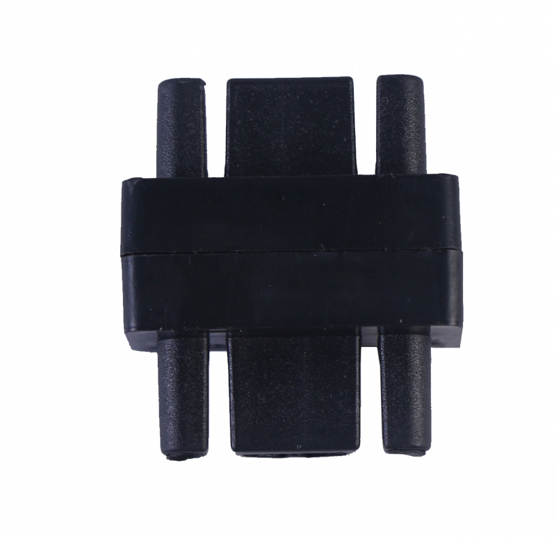 Коннектор шинопровода прямой SC-B-TL черный серии TOP-LINE IN HOME