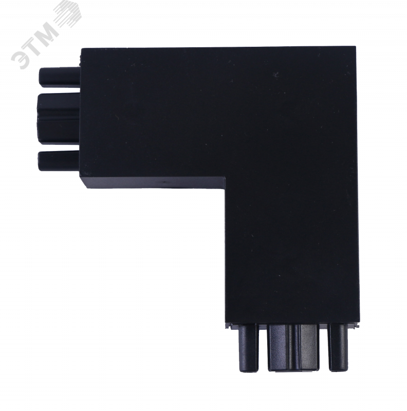 Изображение товара Угловой коннектор шинопровода AC-B-TL черный IN-HOME