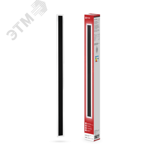 Изображение товара Светильник уличный светодиодный ДБУ MARS90-30AC-ВL 30Вт 3CCT 900x80 IP54 черный IN HOME (шт)