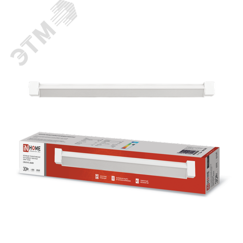 Светильник трековый линейный светодиодный поворотный LTR-01R-TL 3040W 30Вт 4000К 475мм 120 градусов белый серии TOP-LINE IN HOME - фото 1