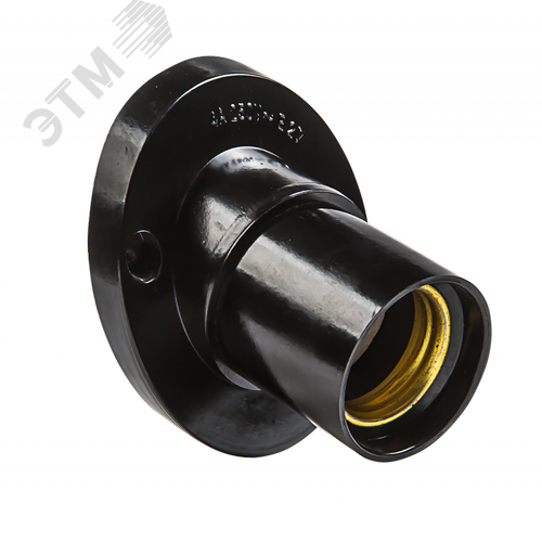 Изображение товара Патрон Е27 Ф П-02 Е27 карболитовый настенный IN HOME (шт)