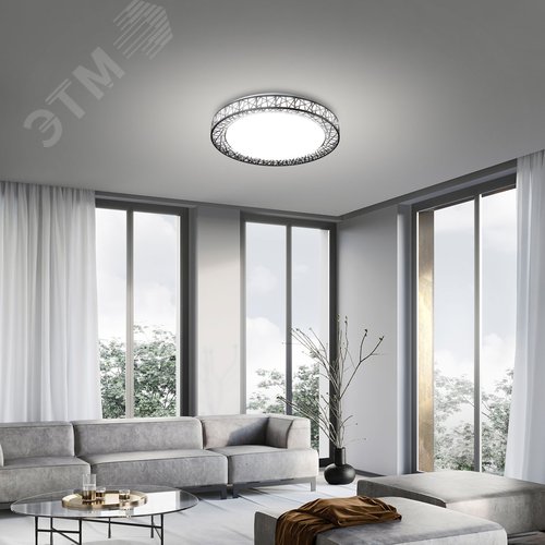 Светильник светодиодный COMFORT LOFT-B 75Вт 230В 3000-6500K 6000Лм 500x105мм с пультом ДУ IN HOME - фото 5