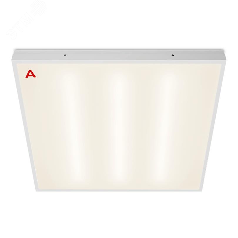 Изображение товара Светильник светодиодный медицинский ДВО 27 Вт 3090 лм 3000К Ra 85 AC 184-264В IP54 595х595х48мм для чистых помещений закаленное стекло с БАП на 1 ч ДВО03 ЧИСТЫЙ ОФИС (шт)