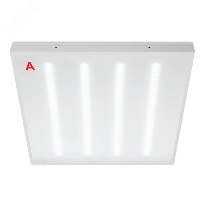 Изображение товара Светильник светодиодный медицинский ДВО 36 Вт 4320 лм 6500К Ra 85 AC 184-264В IP54 595х595х48 мм для чистых помещений матовый аварийный с БАП 1ч ДВО03 ЧИСТЫЙ ОФИС (шт)