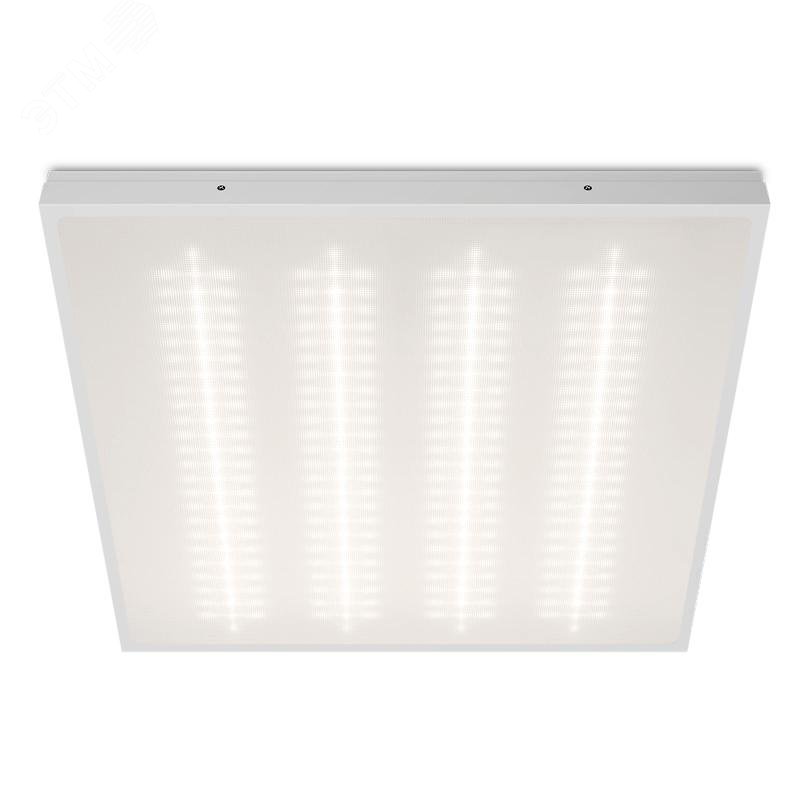 Изображение товара Светильник светодиодный медицинский ДВО 36 Вт 4400 лм 4000К Ra 85 AC 184-264В IP65 595х595х48 мм для чистых помещений микропризма ДВО08 МЕДИК (шт)