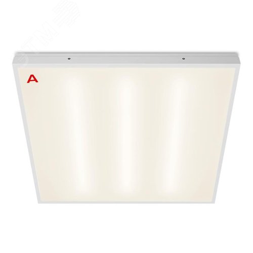 Изображение товара Светильник светодиодный медицинский ДВО 27 Вт 3090 лм 3000К Ra 85 AC 184-264В IP54 595х595х48мм для чистых помещений закаленное стекло с БАП на 1 ч ДВО03 ЧИСТЫЙ ОФИС (шт)