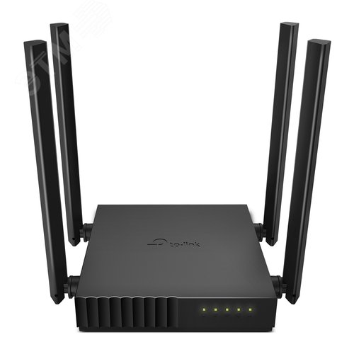 Изображение товара Роутер AC1200 1хWAN, 4хLAN, до 867 Мб/с, 2.4-5 ГГц, MU-MIMO (шт)