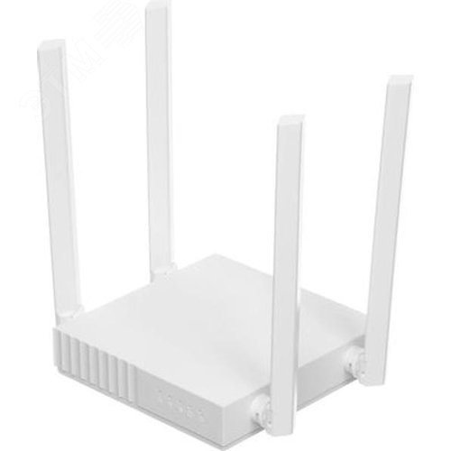 Изображение товара Роутер AC750 до 433 Мб/с 5 ГГц, до 300 Мб/с 2.4 ГГц, 1хWAN, 4хLAN (шт)