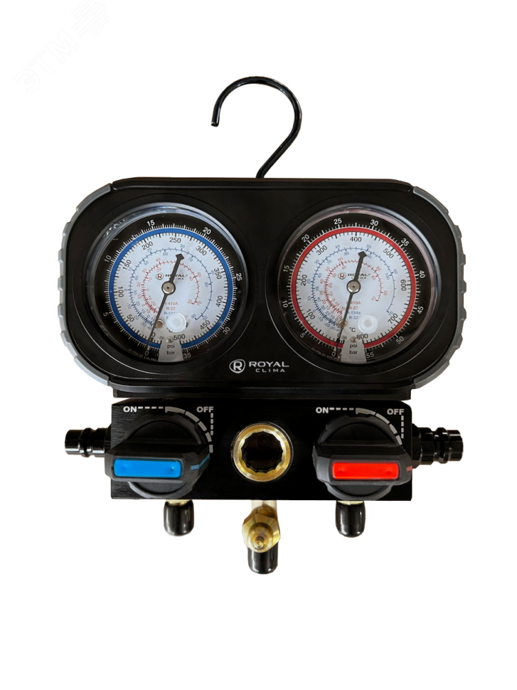 Изображение товара Манометрический коллектор LAMPRECHT RT-MG20BL-R410 для холодильных систем