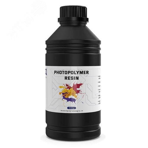 Изображение товара Смола фотополимерная для 3D принтера ABS Resin, 1000 мл., серый (шт)