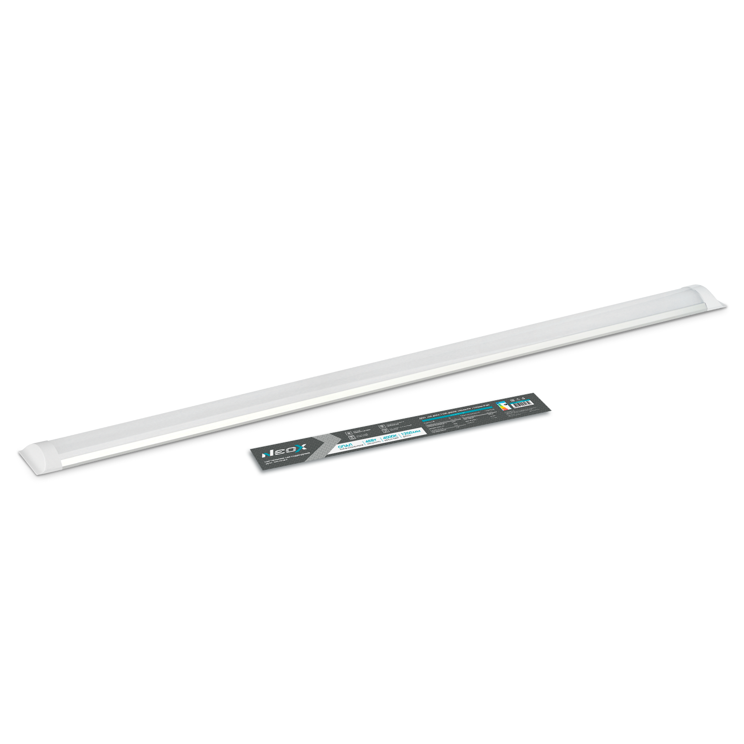 Светильник светодиодный ДПО-108 ОПАЛ 48Вт 4000К 1200мм IP40