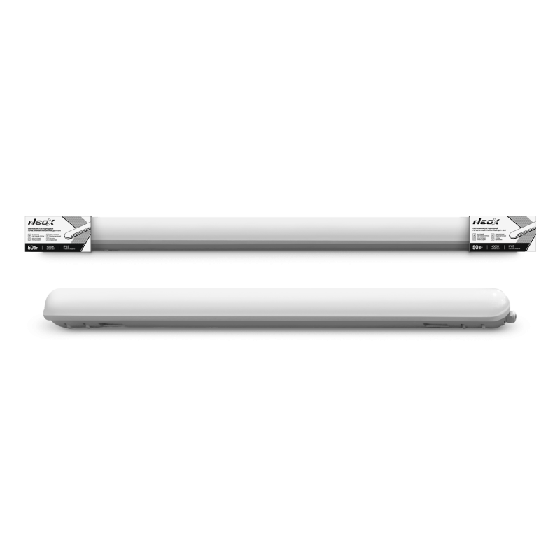 Светильник светодиодный герметичный транзитный ДСП-159Т 50Вт 4000К 125лм/Вт 6250 Лм 1200х64х60мм IP65