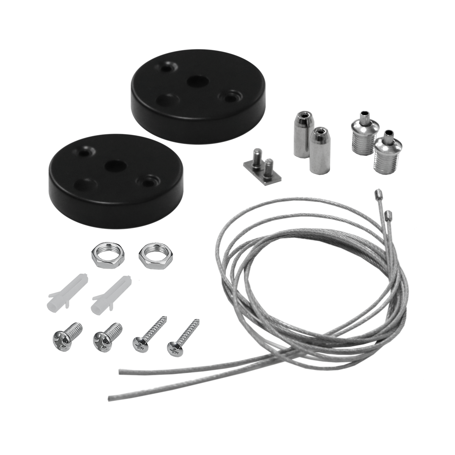 Комплект подвесов КП-LINE 3м черный