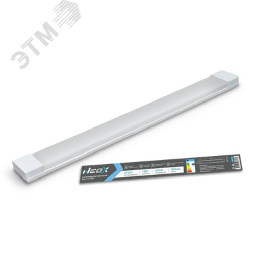 Изображение товара Светильник светодиодный ДПО-110 ОПАЛ 18Вт 6500К 600мм IP40 (шт)