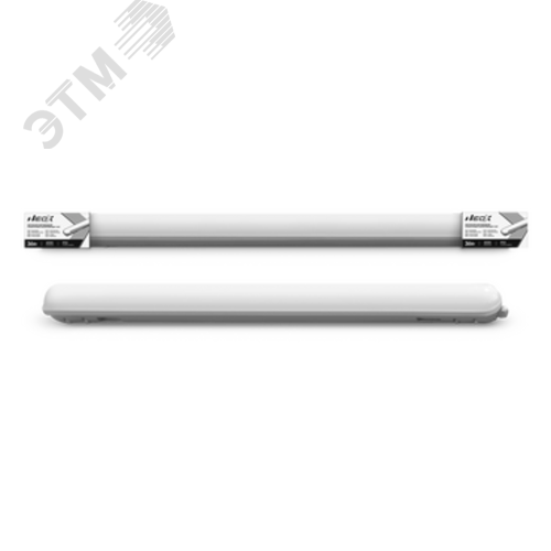 Изображение товара Светильник светодиодный герметичный транзитный ДСП-159Т 36Вт 4000К 125лм/Вт 4500 Лм 1200х64х60мм IP65 (шт)
