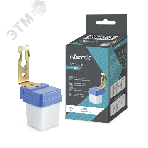 Изображение товара Фотореле ФР 606 6А NEOX (шт)