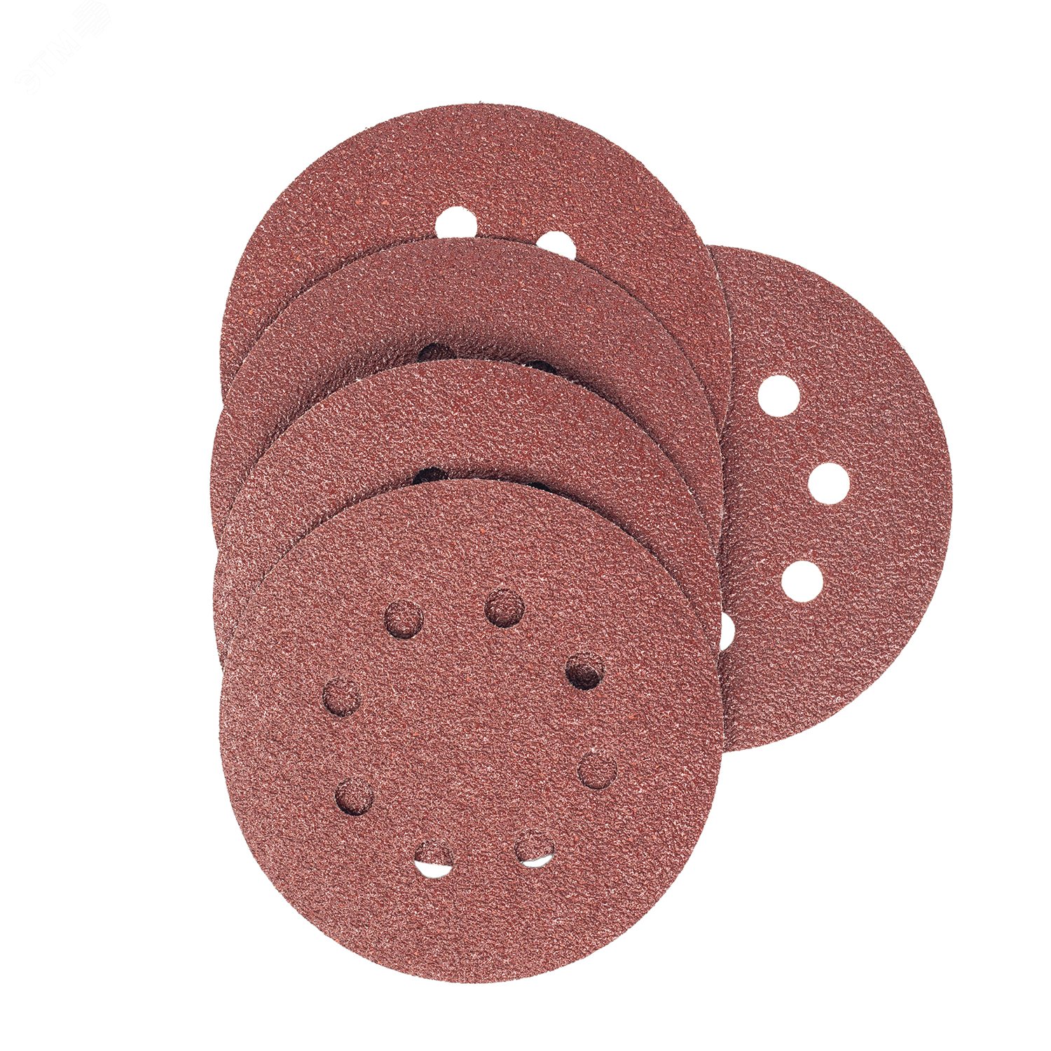 Изображение товара Круг шлифовальный VIRA 125 мм P60 8 отверстий для металла и дерева