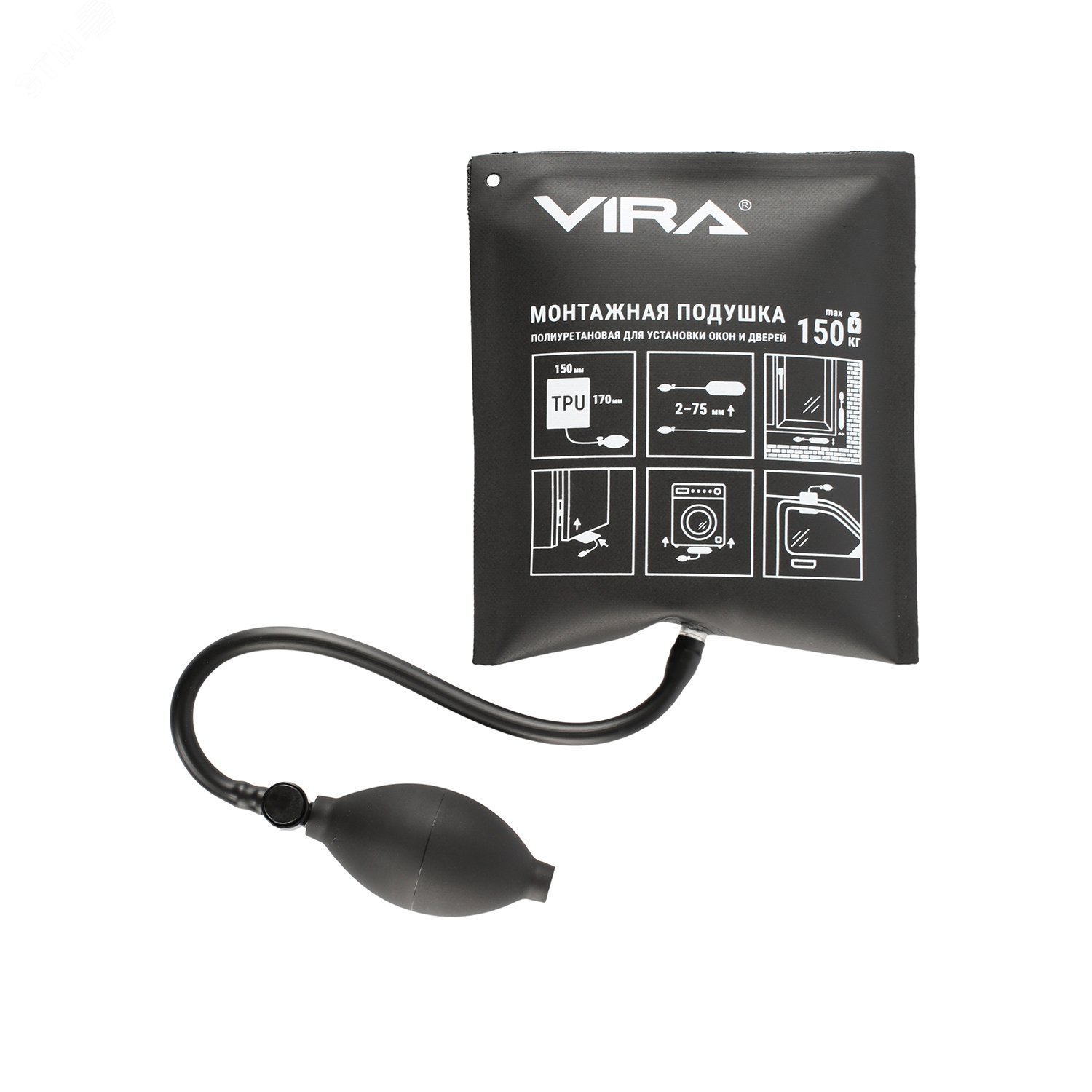 Изображение товара Подушка монтажная полиуретановая пневмоклин домкрат для мебели