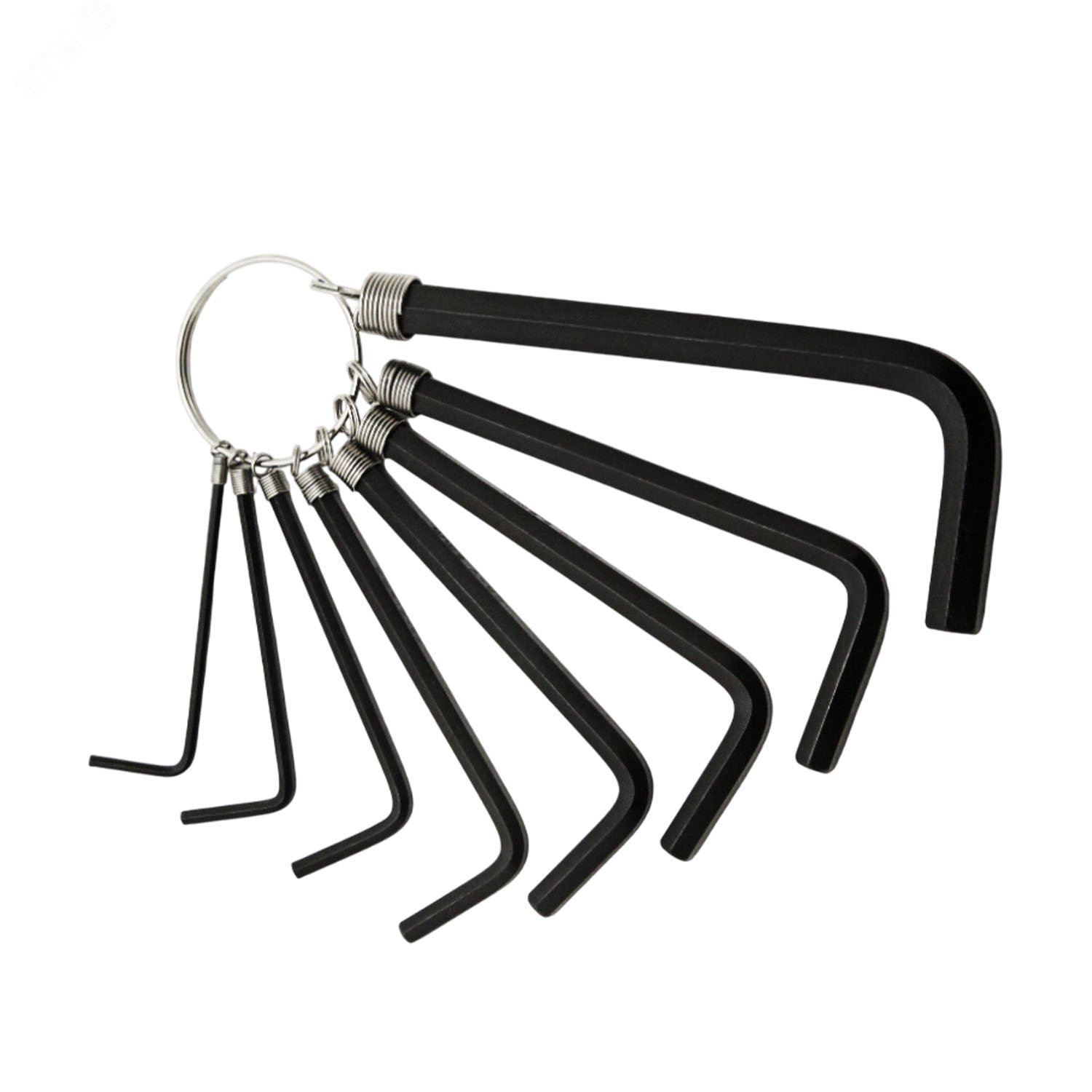 Изображение товара Набор шестигранных ключей VIRA на связке, 8 ключей