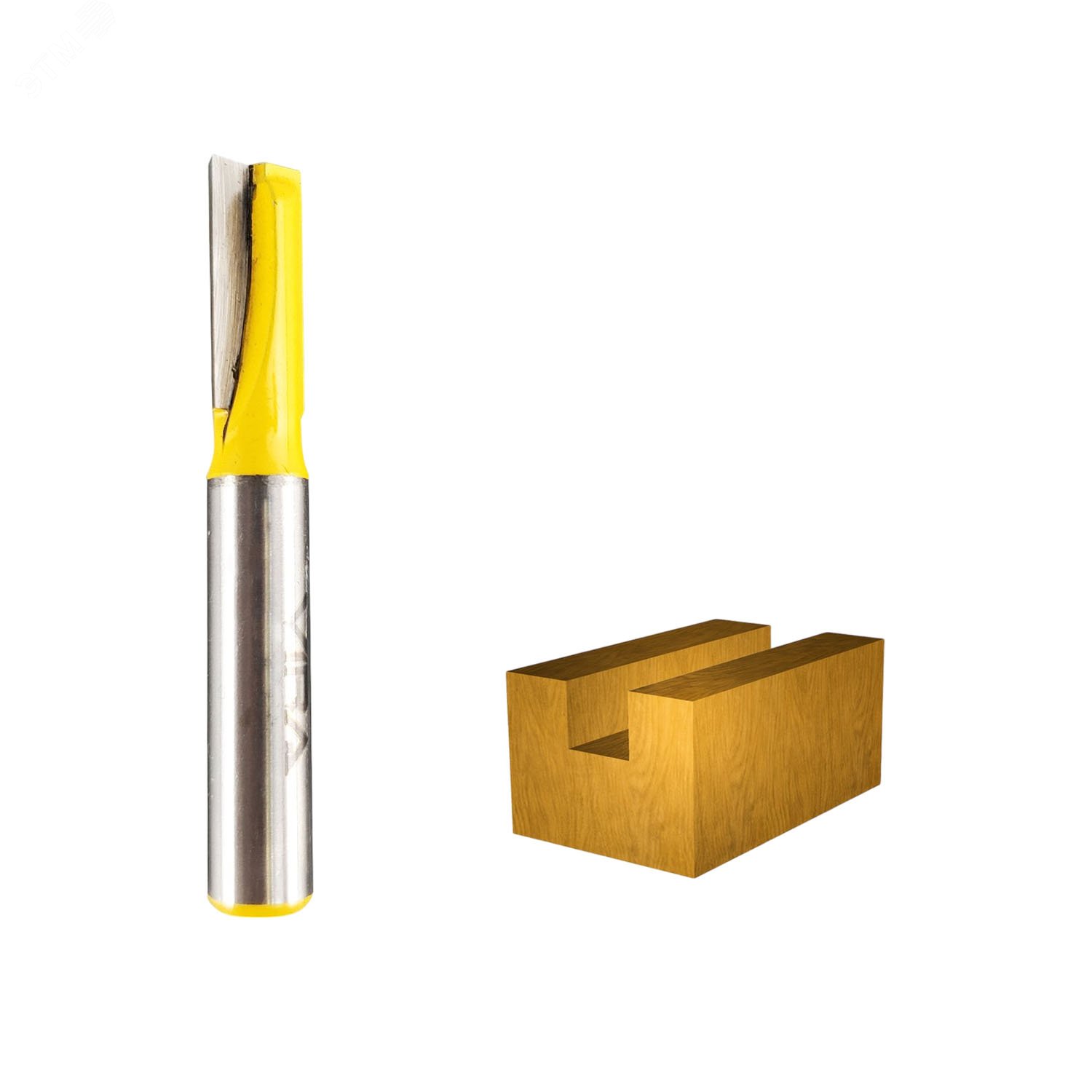 Изображение товара Фреза пазовая прямая с улучшенным зубом 8 х 19 мм хвостовик 8 мм (шт)