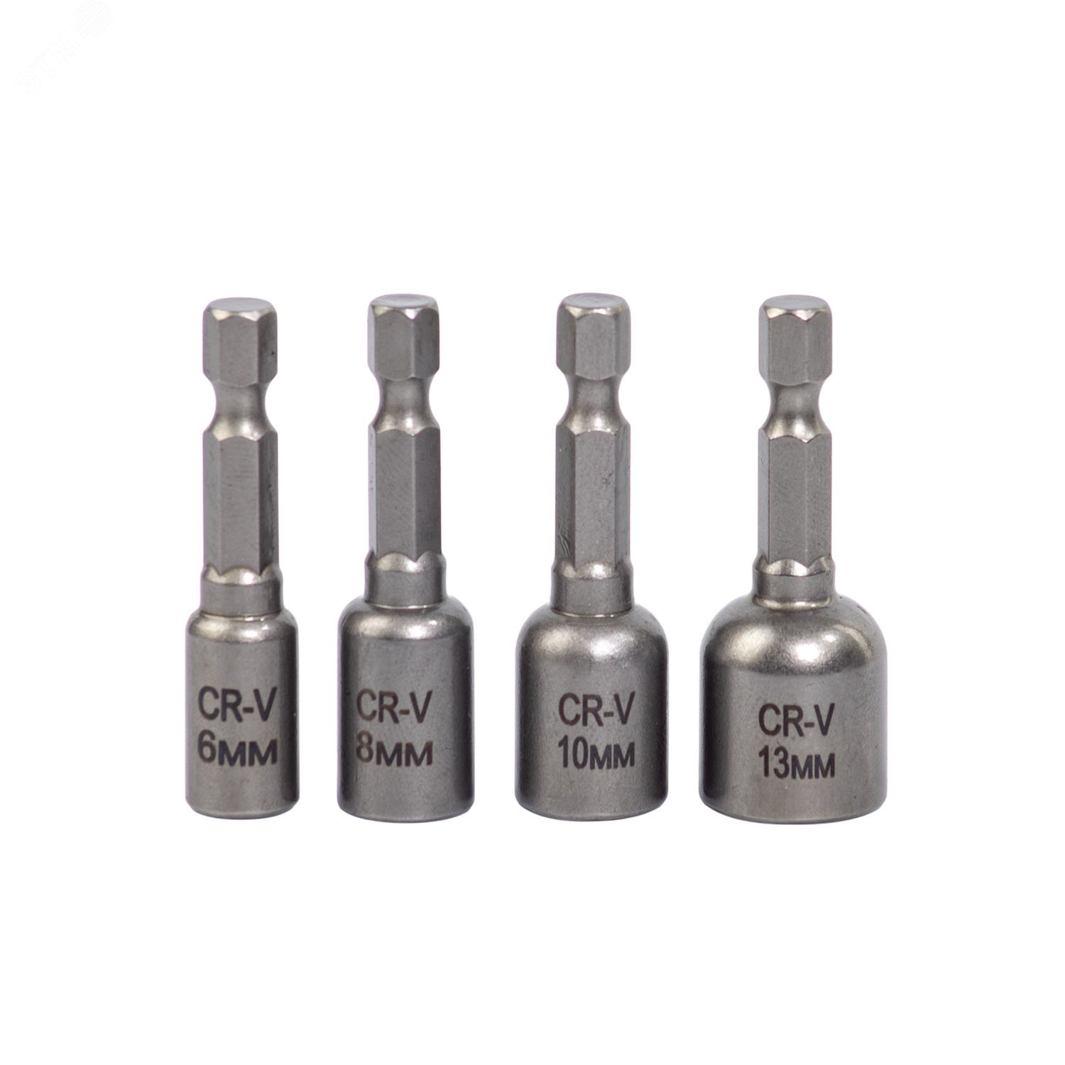 Изображение товара Набор бит для кровельных саморезов с магнитным наконечником 4 шт