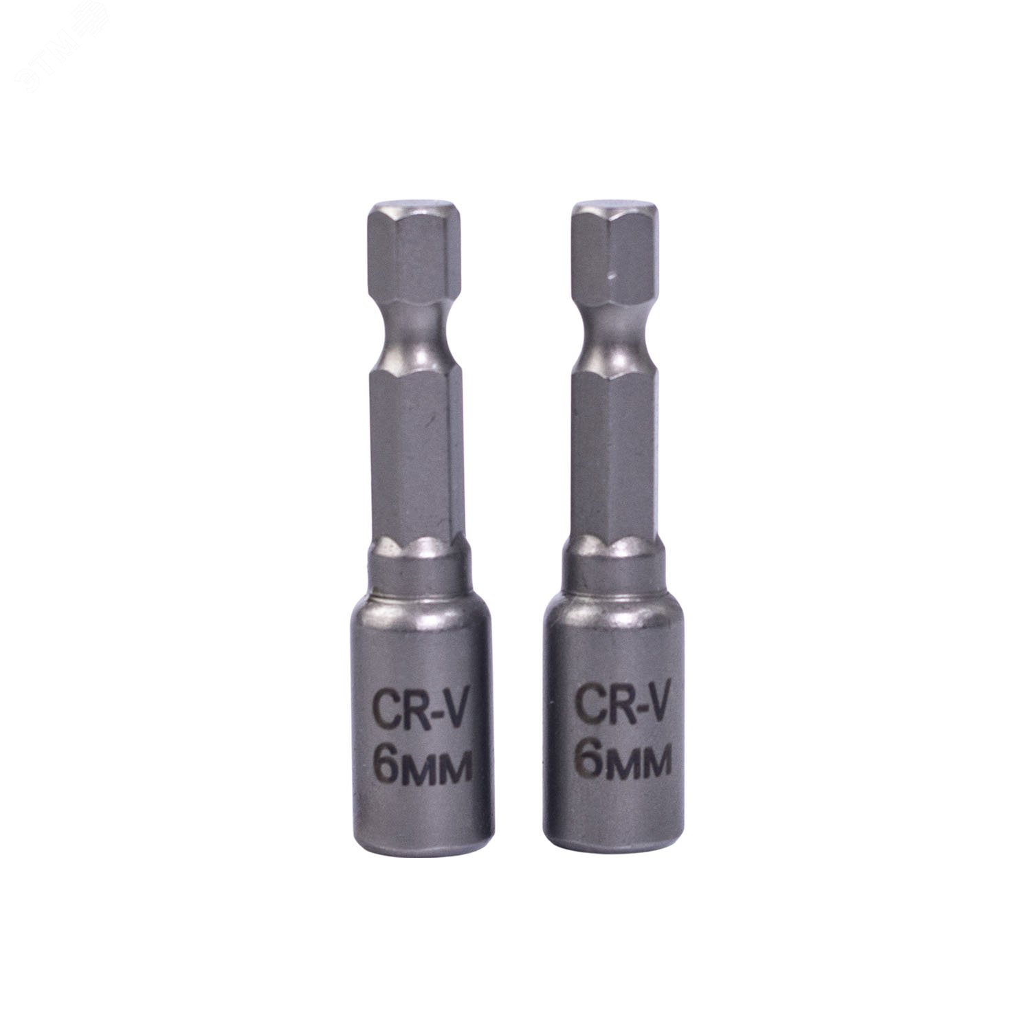 Изображение товара Набор бит для кровельных саморезов 6 мм 2 шт профессиональный инструмент