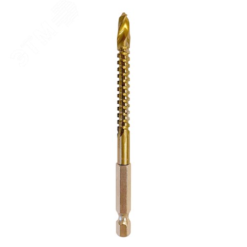Изображение товара Сверло фреза Кукуруза по дереву с шестигранным хвостовиком 6 мм (шт)