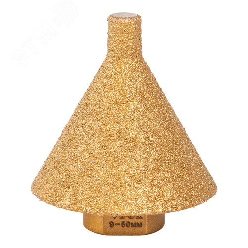 Изображение товара Фреза алмазная конусная для УШМ 9-50 мм grit 40 50 М14 (шт)