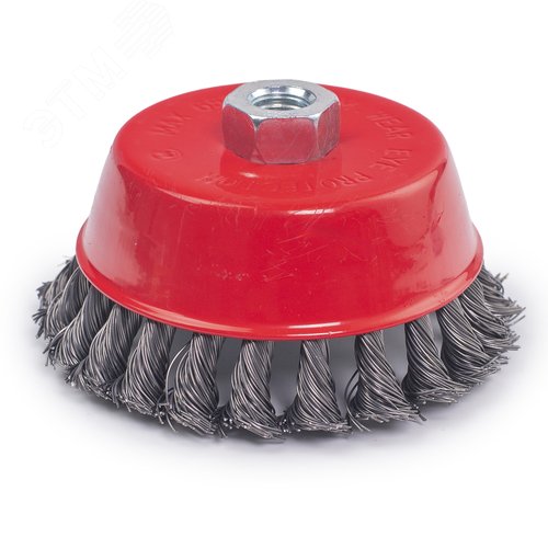 Изображение товара Щетка для УШМ чашка крученая 125 мм (шт)