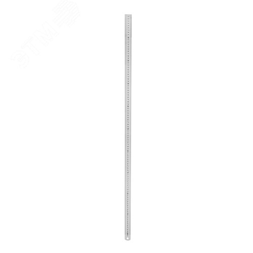 Изображение товара Линейка измерительная металлическая плоская метровая 100 см 1 м (шт)