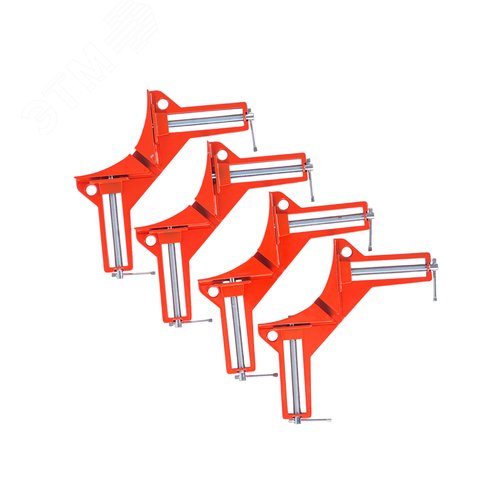 Изображение товара Струбцина угловая 75 мм 4 шт (шт)