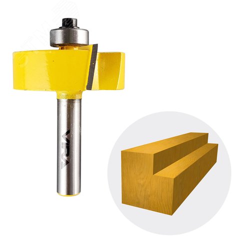 Изображение товара Фреза кромочная фальцевая 38.1 х 13 мм хвостовик 8 мм (шт)