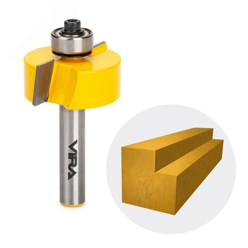 Изображение товара Фреза кромочная фальцевая 31.8 х 13 мм хвостовик 8 мм (шт)