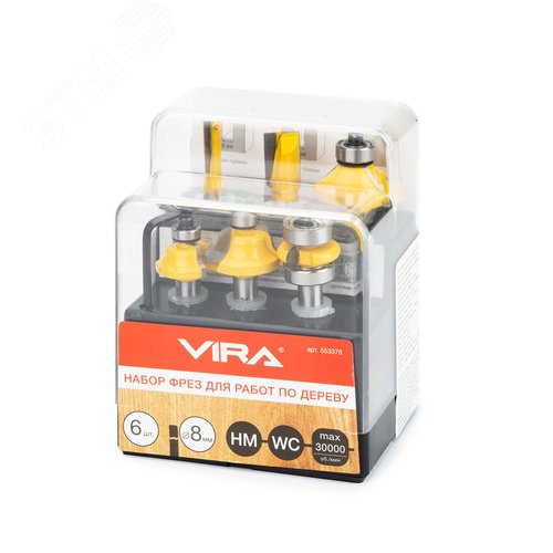 Изображение товара Набор фрез 6 шт (шт)