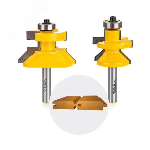 Изображение товара Набор фрез для изготовления вагонки (шт)