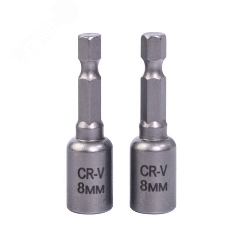 Изображение товара Набор бит для кровельных саморезов 8 мм 2 шт (шт)